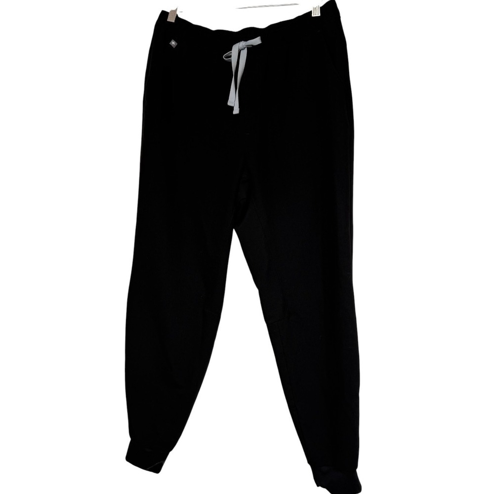 FIGS Tansen Jogger Scrub Pants Mens Large Black Technical Collection